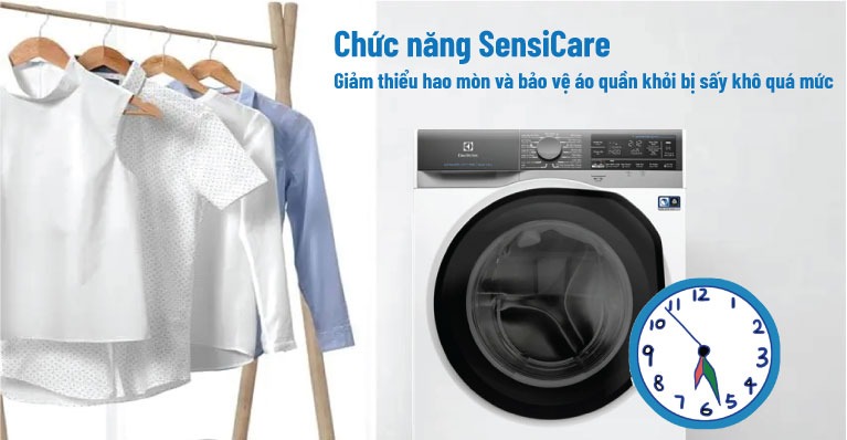 Máy giặt sấy 10/7kg Electrolux inverter EWW1024P5WB